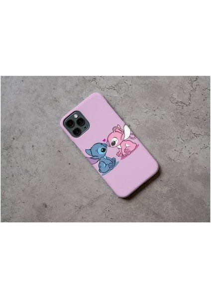 Stitch Disney iPhone Tüm Modellere Uyumlu Kılıf iPhone 6,7,8,x,11,12,13,14,15,16 Plus