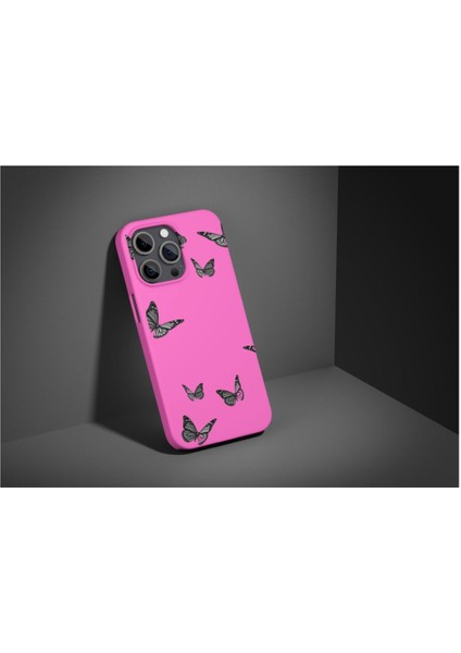 Kelebek Butterfly iPhone Tüm Modellere Uyumlu Kılıf iPhone 6,7,8,x,11,12,13,14,15,16 Plus