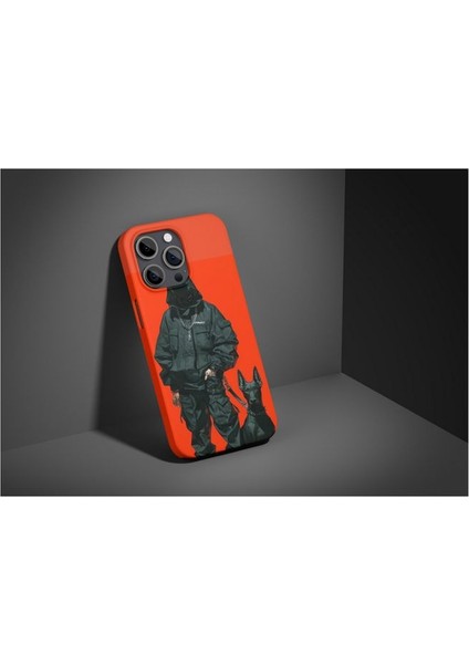 Night Dog iPhone Tüm Modellere Uyumlu Kılıf iPhone 6,7,8,x,11,12,13,14,15,16 Plus