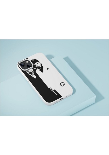 Tony Montana Scarface Tüm Modellere Uyumlu Kılıf iPhone 6,7,8,x,11,12,13,14,15,16 Plus