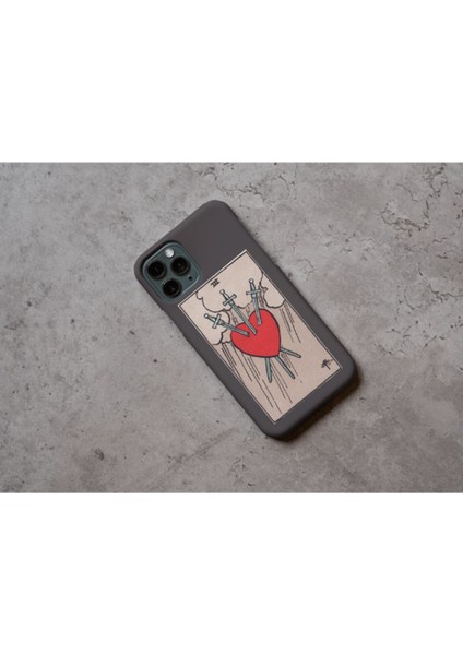 Tarot Kartı iPhone Tüm Modellere Uyumlu Kılıf iPhone 6,7,8,x,11,12,13,14,15,16 Plus
