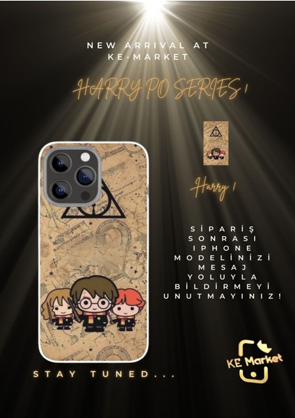 Harry Po Series iPhone Tüm Modellere Uyumlu Kılıf iPhone 6,7,8,x,11,12,13,14,15,16 Plus