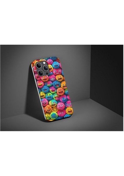 Smiley iPhone Tüm Modellere Uyumlu Kılıf iPhone 6,7,8,x,11,12,13,14,15,16 Plus