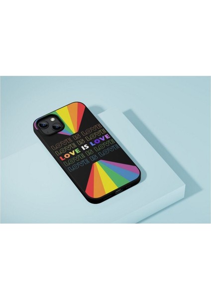 Love Is Love iPhone Tüm Modellere Uyumlu Kılıf iPhone 6,7,8,x,11,12,13,14,15,16 Plus