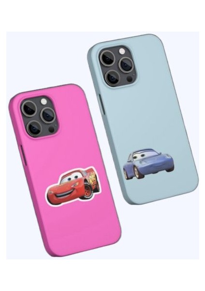 Arabalar iPhone Tüm Modellere Uyumlu Kılıf iPhone 6,7,8,x,11,12,13,14,15,16 Plus