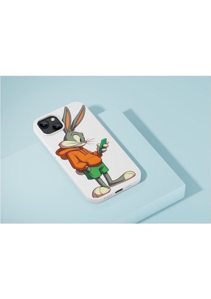 Bugs Bunny iPhone Tüm Modellere Uyumlu Kılıf iPhone 6,7,8,x,11,12,13,14,15,16 Plus