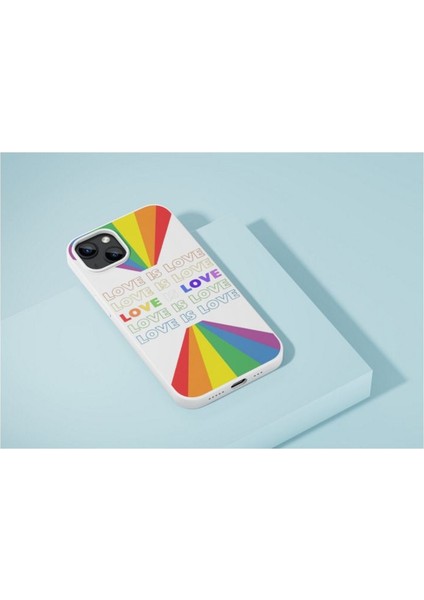 Love Is Love iPhone Tüm Modellere Uyumlu Kılıf iPhone 6,7,8,x,11,12,13,14,15,16 Plus