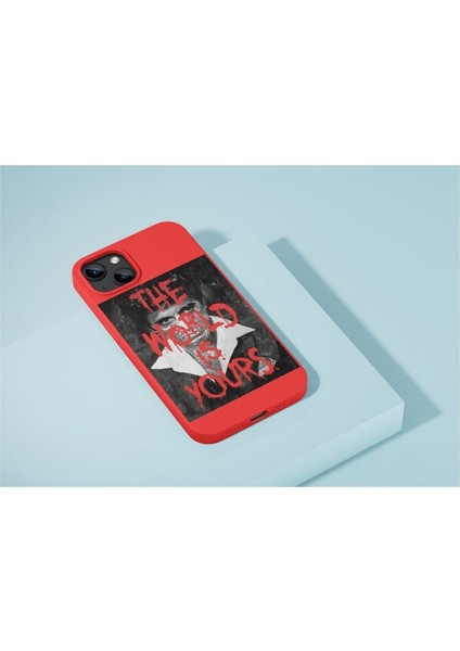 Tony Montana Scarface Tüm Modellere Uyumlu Kılıf iPhone 6,7,8,x,11,12,13,14,15,16 Plus