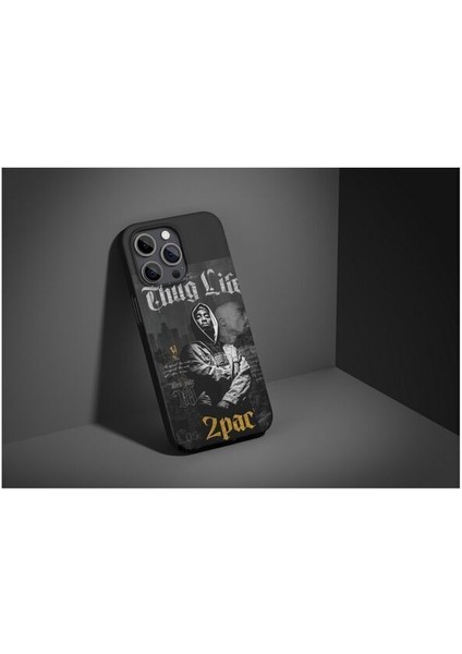 2pac Thug Life iPhone Tüm Modellere Uyumlu Kılıf iPhone 6,7,8,x,11,12,13,14,15,16 Plus