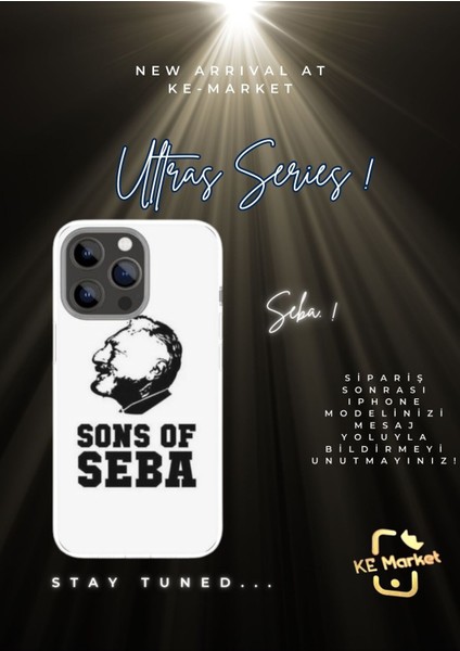 Ultras Series Seba iPhone Tüm Modellere Uyumlu Kılıf iPhone 6,7,8,x,11,12,13,14,15,16 Plus