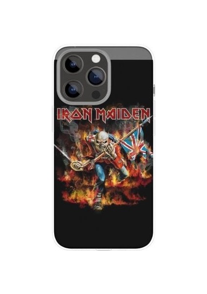 Iron Maiden Series iPhone Tüm Modellere Uyumlu Kılıf iPhone 6,7,8,x,11,12,13,14,15,16 Plus