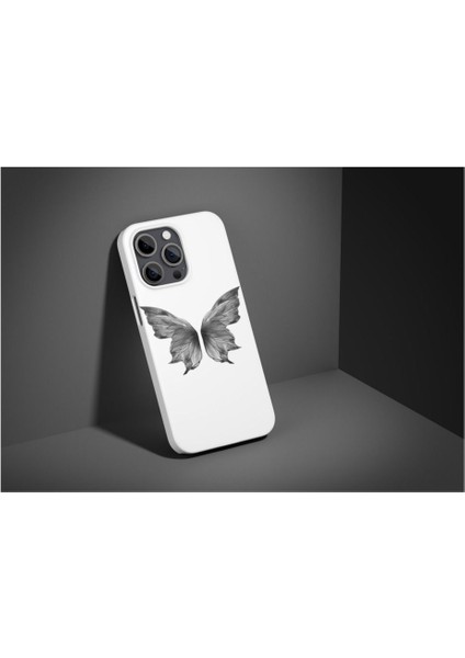 Kelebek Desenli iPhone Tüm Modellere Uyumlu Kılıf iPhone 6,7,8,x,11,12,13,14,15,16 Plus