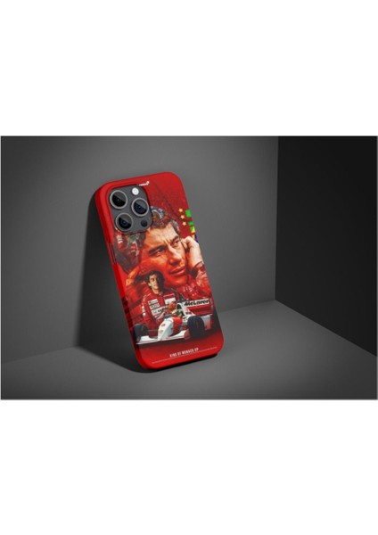 Ayrton Senna iPhone Tüm Modellere Uyumlu Kılıf iPhone 6,7,8,x,11,12,13,14,15,16 Plus