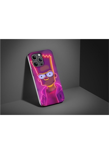 Bart Simpson iPhone Tüm Modellere Uyumlu Kılıf iPhone 6,7,8,x,11,12,13,14,15,16 Plus