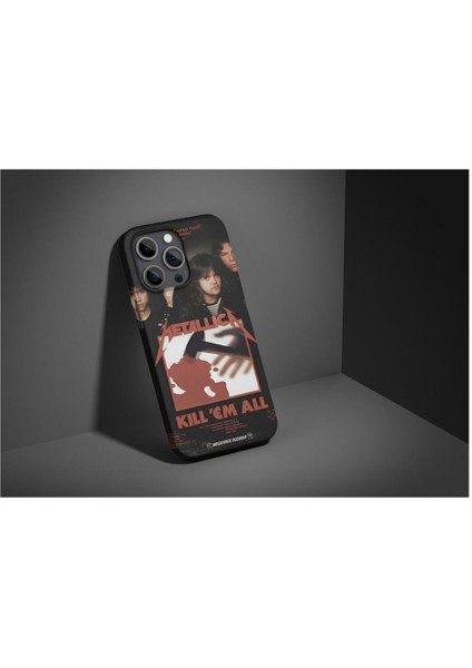 Metallica iPhone Tüm Modellere Uyumlu Kılıf iPhone 6,7,8,x,11,12,13,14,15,16 Plus