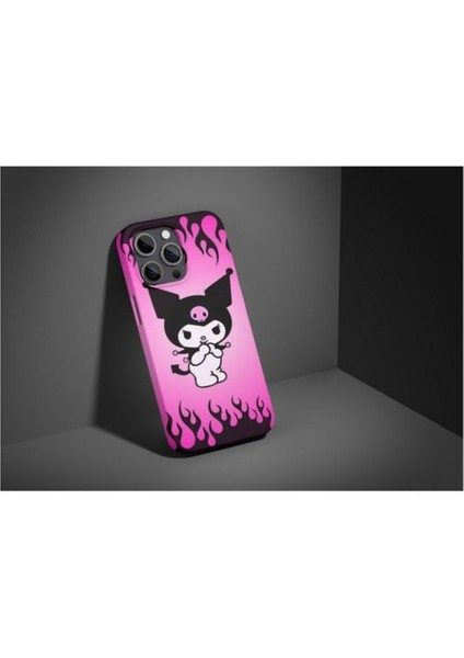 Kuromi iPhone Tüm Modellere Uyumlu Kılıf iPhone 6,7,8,x,11,12,13,14,15,16 Plus