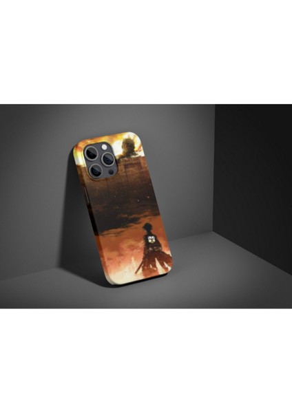 Attack On Titan iPhone Tüm Modellere Uyumlu Kılıf iPhone 6,7,8,x,11,12,13,14,15,16 Plus