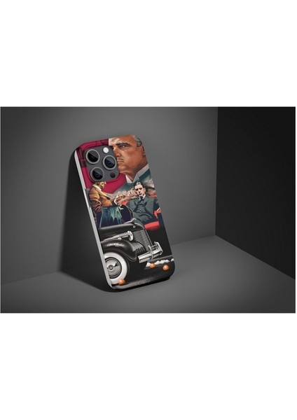 Godfather iPhone Tüm Modellere Uyumlu Kılıf iPhone 6,7,8,x,11,12,13,14,15,16 Plus