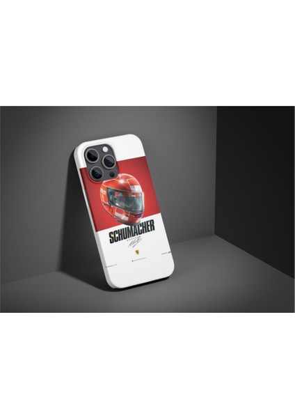 Schumacher F1 iPhone Tüm Modellere Uyumlu Kılıf iPhone 6,7,8,x,11,12,13,14,15,16 Plus