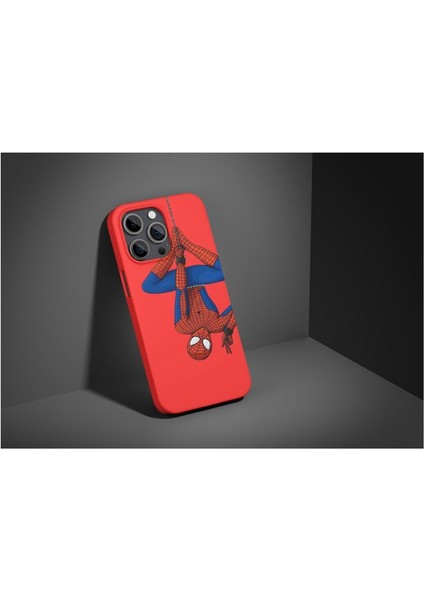 Spider Man iPhone Tüm Modellere Uyumlu Kılıf iPhone 6,7,8,x,11,12,13,14,15,16 Plus