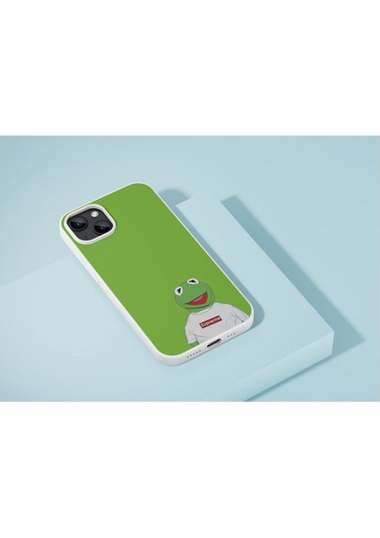 Kermit Suprem iPhone Tüm Modellere Uyumlu Kılıf iPhone 6,7,8,x,11,12,13,14,15,16 Plus