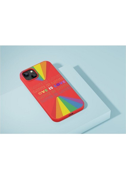 Love Is Love iPhone Tüm Modellere Uyumlu Kılıf iPhone 6,7,8,x,11,12,13,14,15,16 Plus