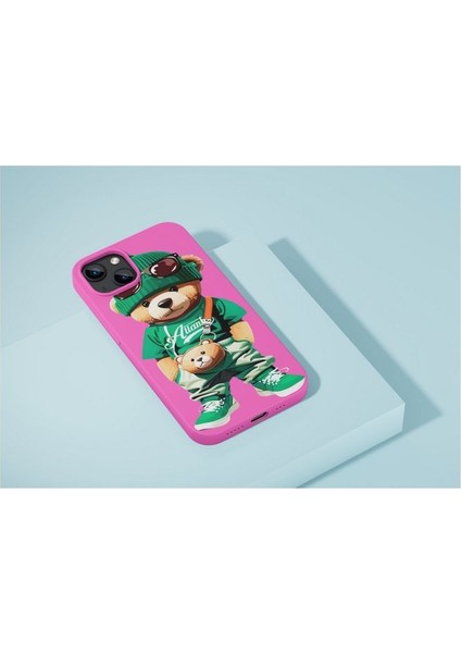 Teddy Bear iPhone Tüm Modellere Uyumlu Kılıf iPhone 6,7,8,x,11,12,13,14,15,16 Plus