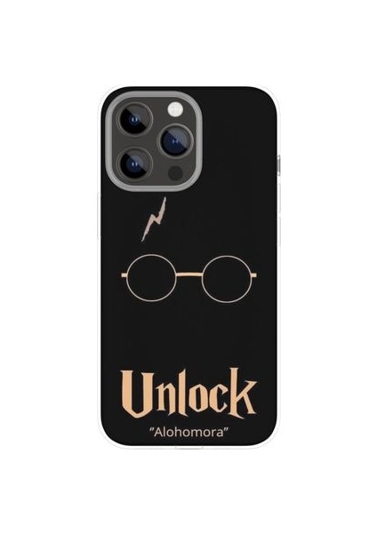 Harry Po Series Alohomora iPhone Tüm Modellere Uyumlu Kılıf iPhone 6,7,8,x,11,12,13,14,15,16 Plus