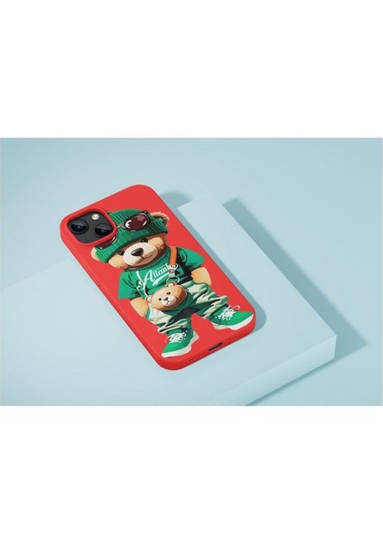 Teddy Bear iPhone Tüm Modellere Uyumlu Kılıf iPhone 6,7,8,x,11,12,13,14,15,16 Plus