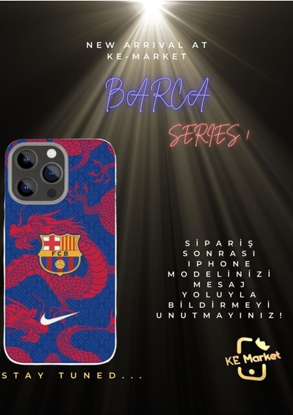 Barca Barcelona iPhone Tüm Modellere Uyumlu Kılıf iPhone 6,7,8,x,11,12,13,14,15,16 Plus