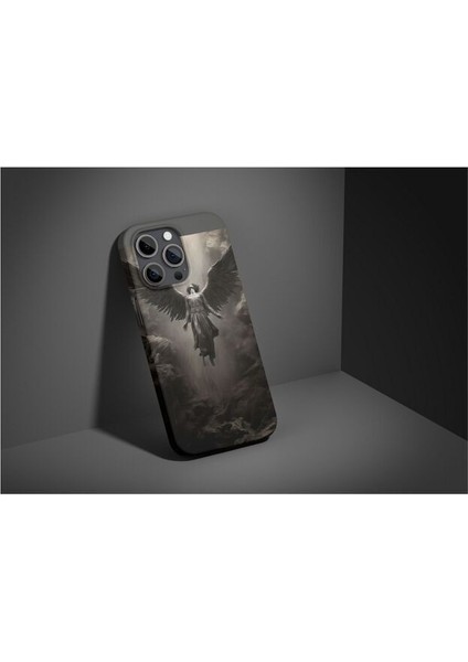 Angel iPhone Tüm Modellere Uyumlu Kılıf iPhone 6,7,8,x,11,12,13,14,15,16 Plus