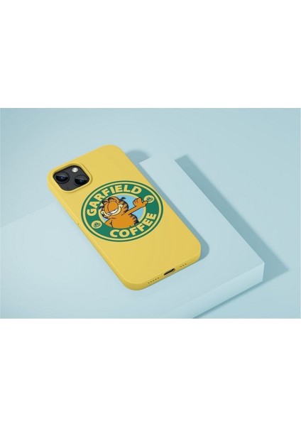 Garfield Coffee iPhone Tüm Modellere Uyumlu Kılıf iPhone 6,7,8,x,11,12,13,14,15,16 Plus