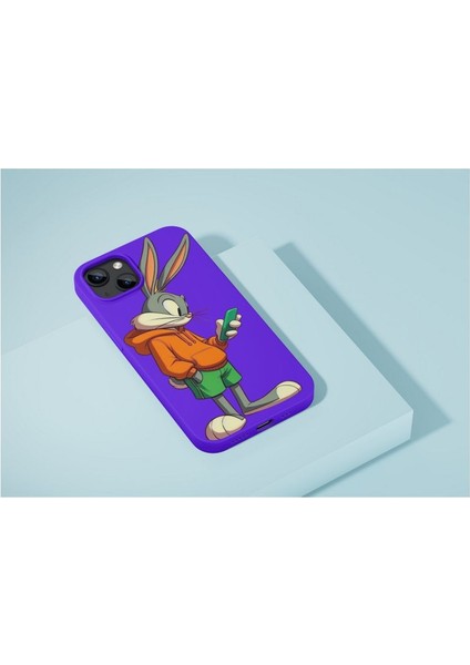 Bugs Bunny iPhone Tüm Modellere Uyumlu Kılıf iPhone 6,7,8,x,11,12,13,14,15,16 Plus