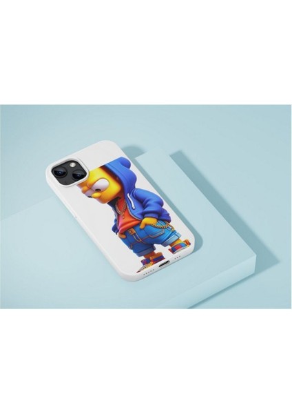 Bart Simpson iPhone Tüm Modellere Uyumlu Kılıf iPhone 6,7,8,x,11,12,13,14,15,16 Plus