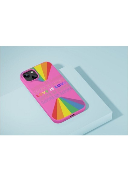 Love Is Love iPhone Tüm Modellere Uyumlu Kılıf iPhone 6,7,8,x,11,12,13,14,15,16 Plus