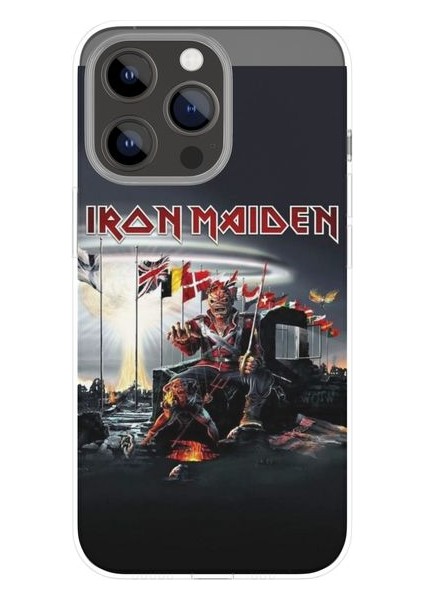 Iron Maiden Series iPhone Tüm Modellere Uyumlu Kılıf iPhone 6,7,8,x,11,12,13,14,15,16 Plus