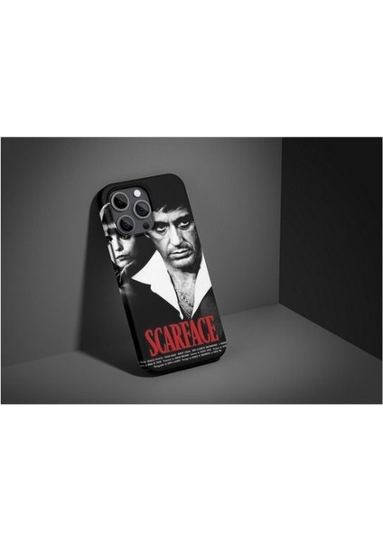 Scarface Tony Montana iPhone Tüm Modellere Uyumlu Kılıf iPhone 6,7,8,x,11,12,13,14,15,16 Plus