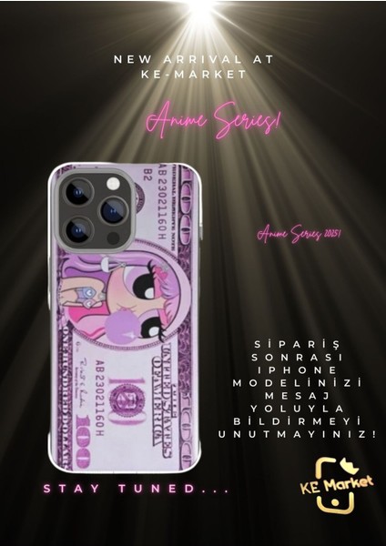 Anime Series iPhone Tüm Modellere Uyumlu Kılıf iPhone 6,7,8,x,11,12,13,14,15,16 Plus