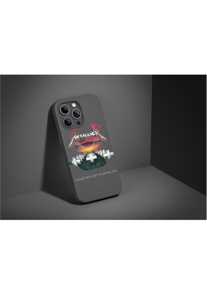 Metallica iPhone Tüm Modellere Uyumlu Kılıf iPhone 6,7,8,x,11,12,13,14,15,16 Plus