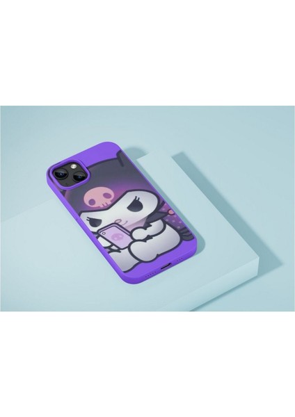 Kuromi iPhone Tüm Modellere Uyumlu Kılıf iPhone 6,7,8,x,11,12,13,14,15,16 Plus