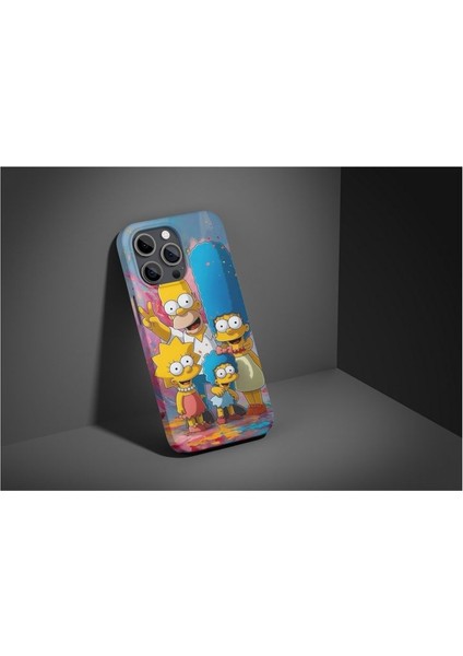 Simpsons iPhone Tüm Modellere Uyumlu Kılıf iPhone 6,7,8,x,11,12,13,14,15,16 Plus