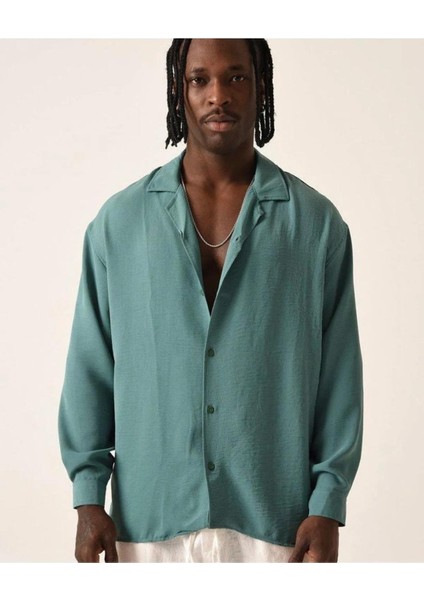 Erkekdokulu Oversize Aerobin Gömlek