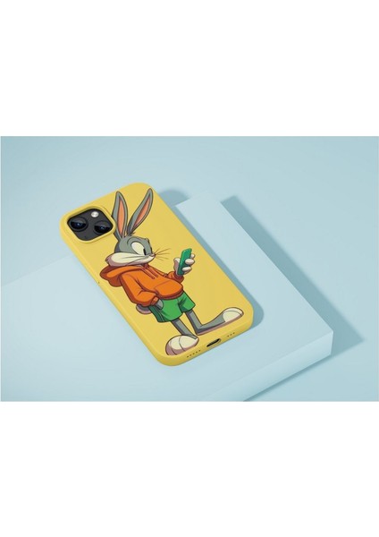 Bugs Bunny iPhone Tüm Modellere Uyumlu Kılıf iPhone 6,7,8,x,11,12,13,14,15,16 Plus