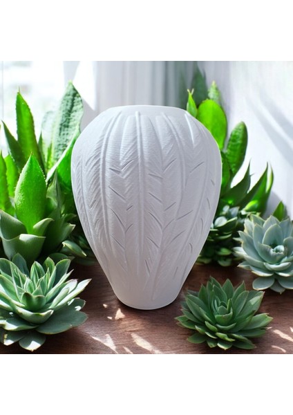 3dluxe Feather Vazo/dekoratif