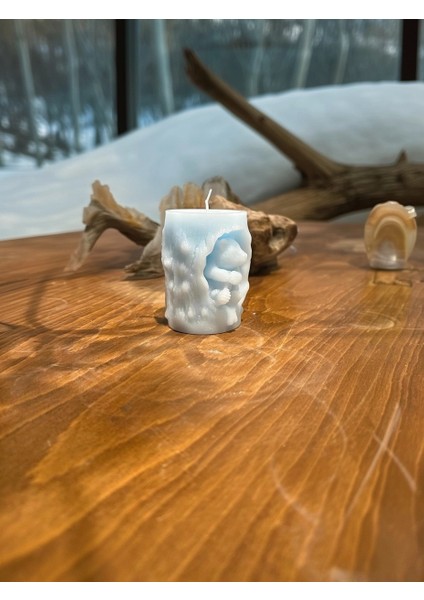 De.Lut Tasarım Parafin Kokulu Dekoratif Mum No.5 Ayıcık fırsatları