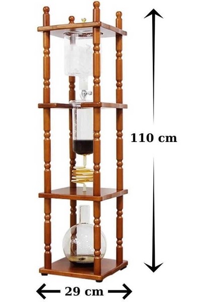 Soğuk Kahve Demleme 3 Lt Kahverengi