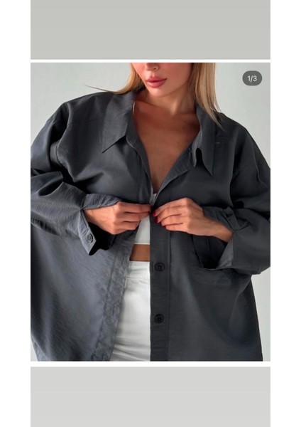 Bambu Oversize Gömlek