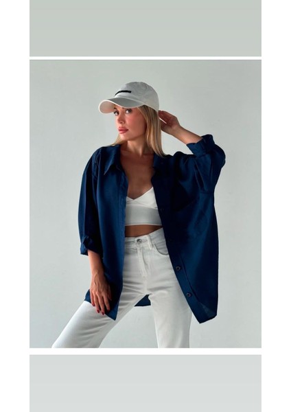 Bambu Oversize Gömlek