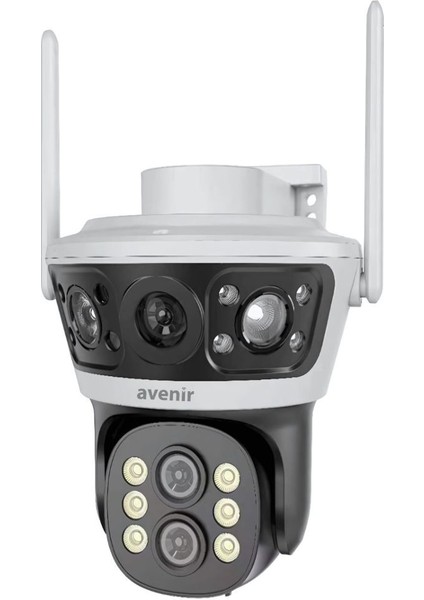 4mp 2 Kameralı 10X Zoomlu Wifi Ptz Kamera AV-S303