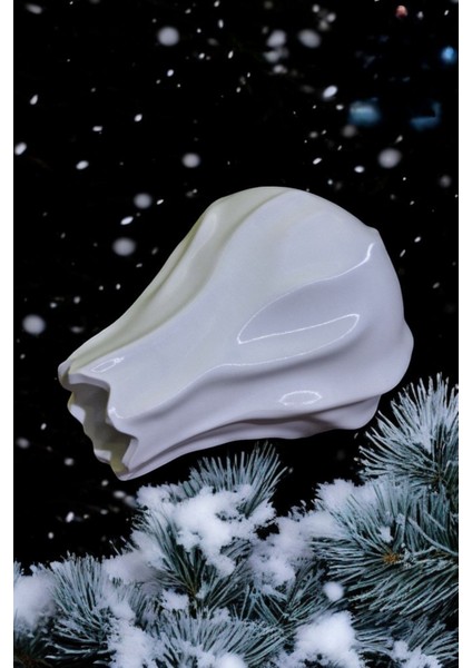 3dluxe Glacier Karlı Vazo/şık Tasarım / Özel fırsatları